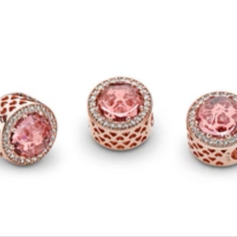 BRAND NEW Pandora charm rosegold Radiant heart #781725 NPB - Picture 4 of 10